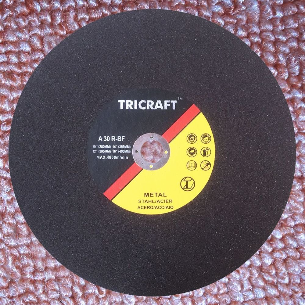 BHA 14x1/8x1 Chop Saw Cutting Wheels - 10 Pack Metal & Stainless Steel Blades