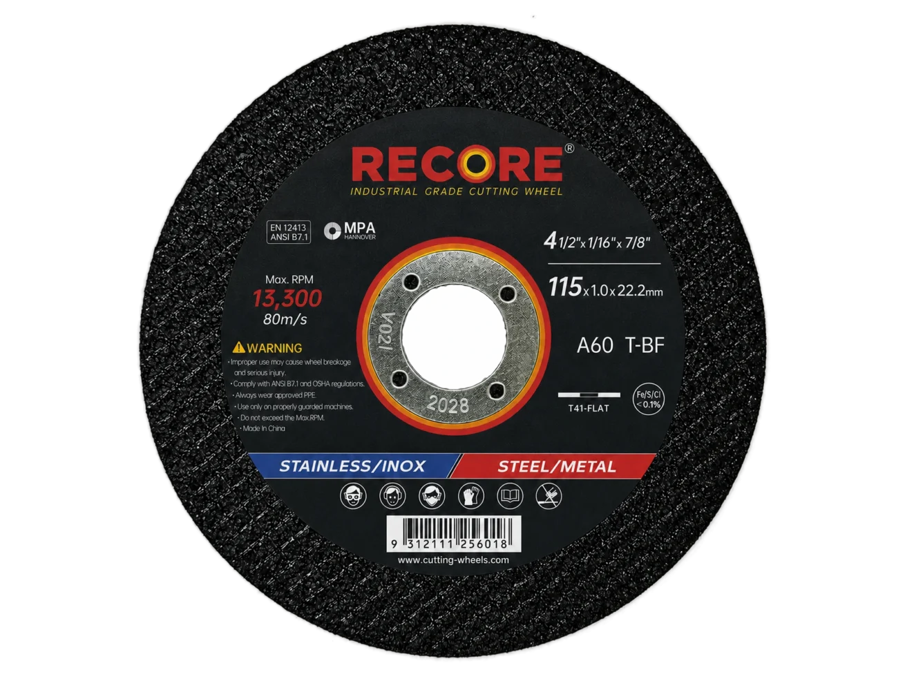 115 x 1 cutting grinding wheels manufacturer China